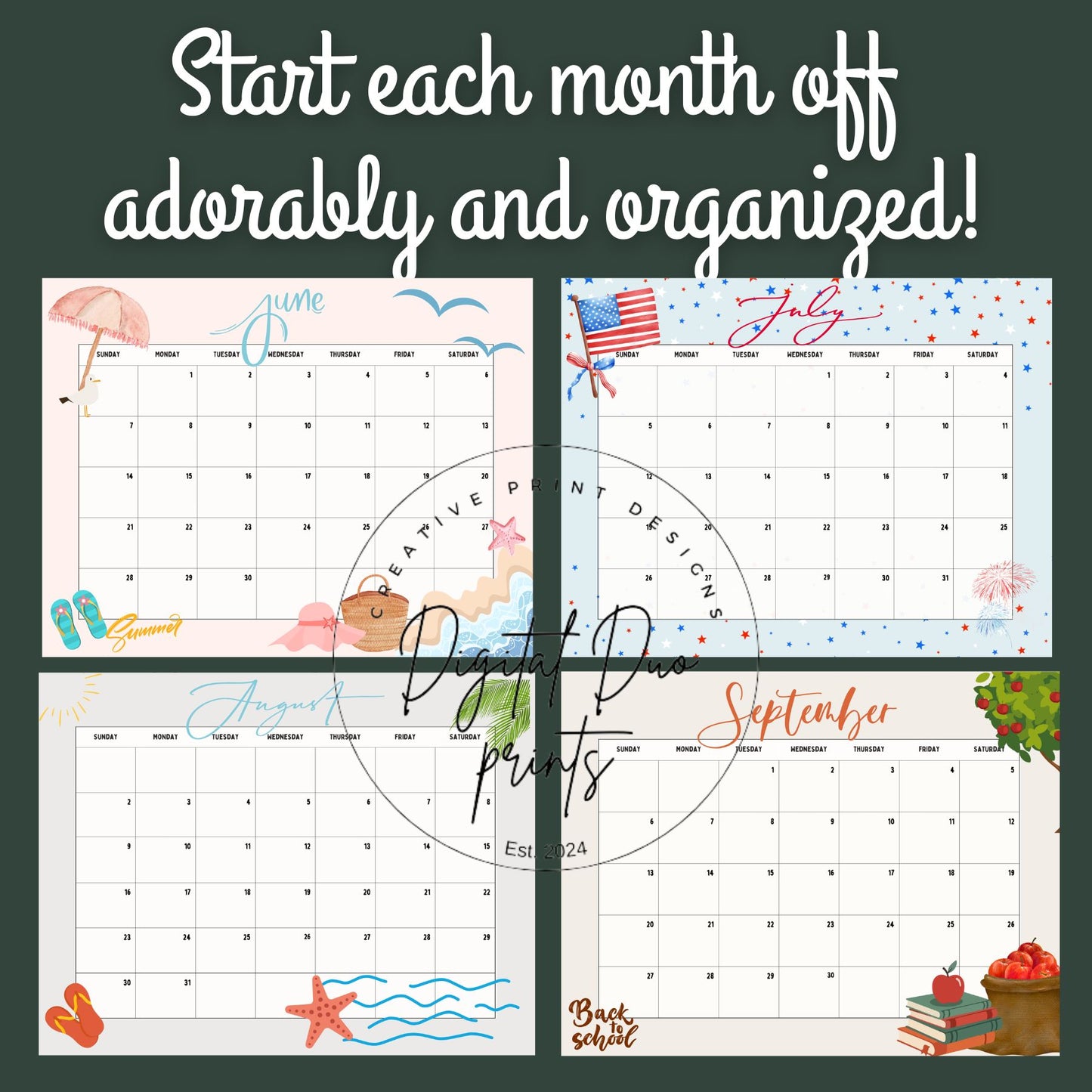 2026 Downloadable and Printable Calendar