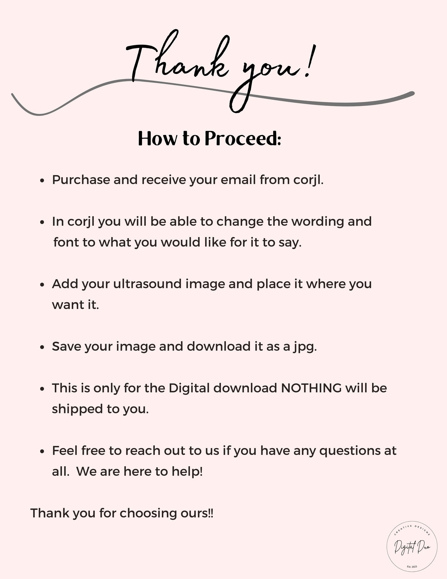 Editable Digital Adoption Announcement gender nuetral for Social Media